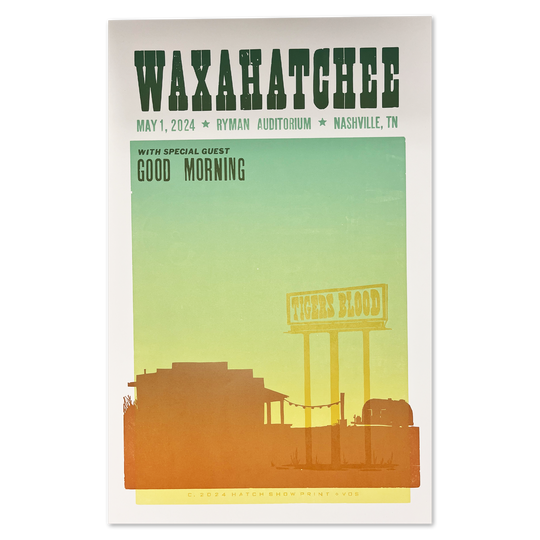 Ryman Auditorium (5/1/24 Nashville, TN) Poster