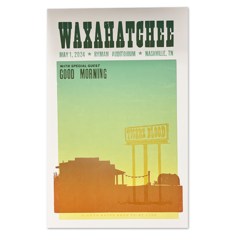 Ryman Auditorium (5/1/24 Nashville, TN) Poster