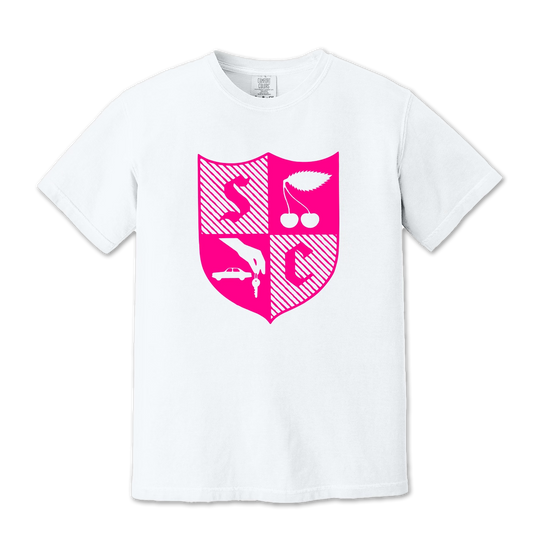 Snocaps Pink Shield (White) T-shirt