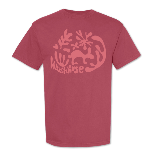 Bunnies (Crimson) T-shirt