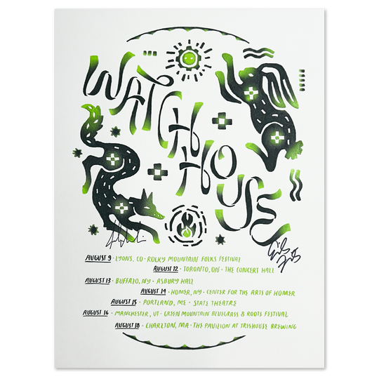 August 2025 Tour Poster