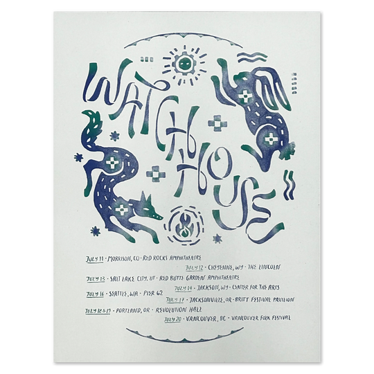 July 2025 Tour Poster