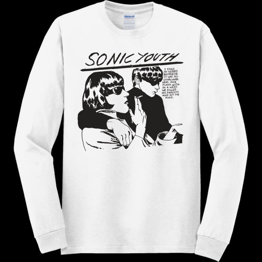 Goo [L/S White] T-shirt