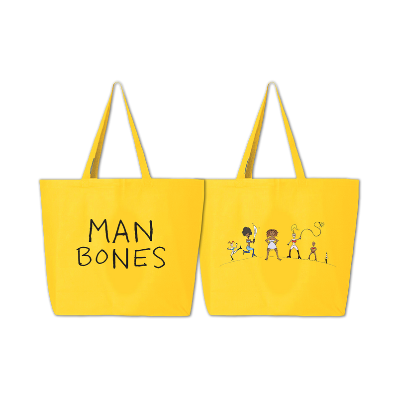 Man Bones Tote
