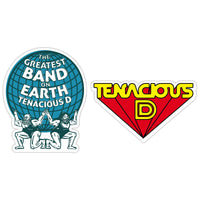 Superman/Greatest Band Sticker Pack