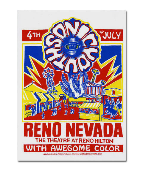 Reno July 4th Show (2006) Handbill