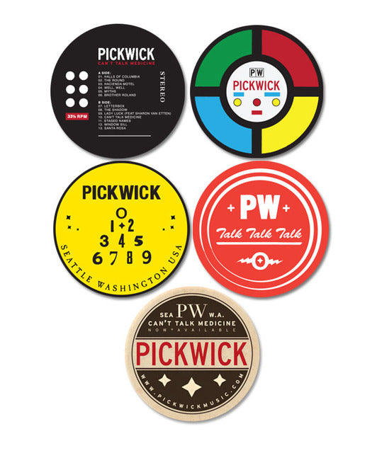 Pickwick 5 Coaster Set