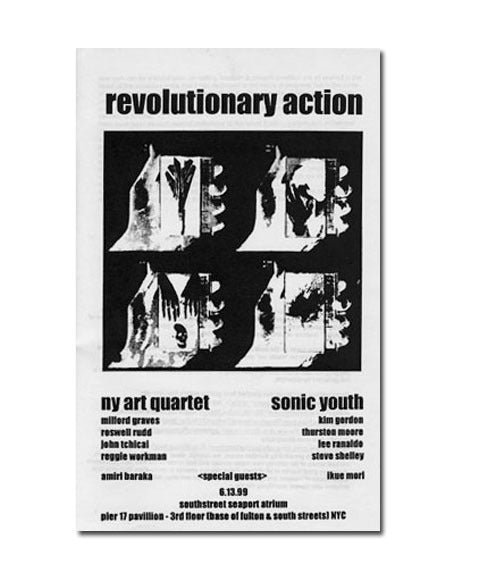 Sonic Youth "Revolutionary Action" Booklet