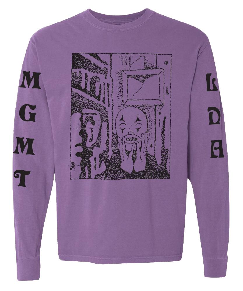 MGMT Little Dark Age [VIOLET] L/S T-shirt – Kung Fu Merch