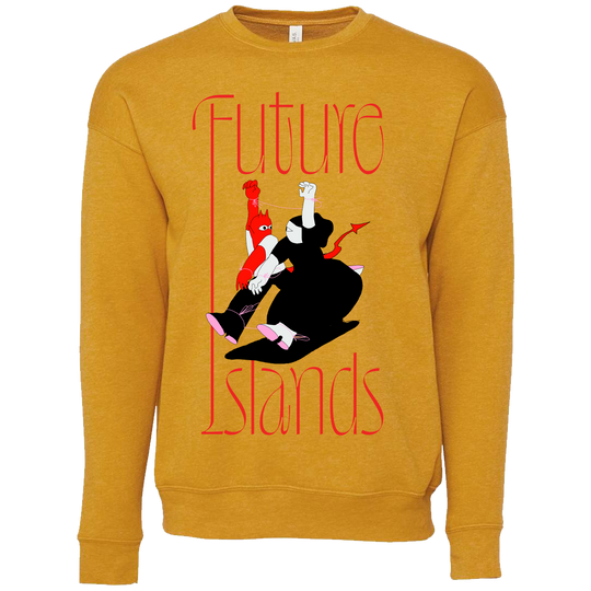 Dancing (Mustard) Crewneck Sweatshirt
