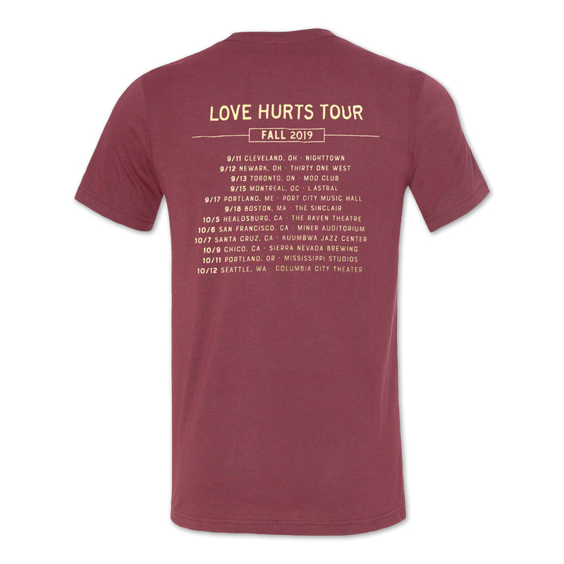 Love Hurts 2019 Tour T-shirt