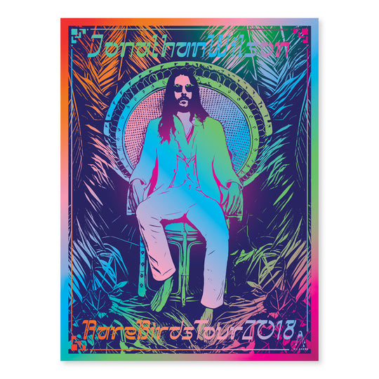 Rare Birds 2018 Blacklight Poster