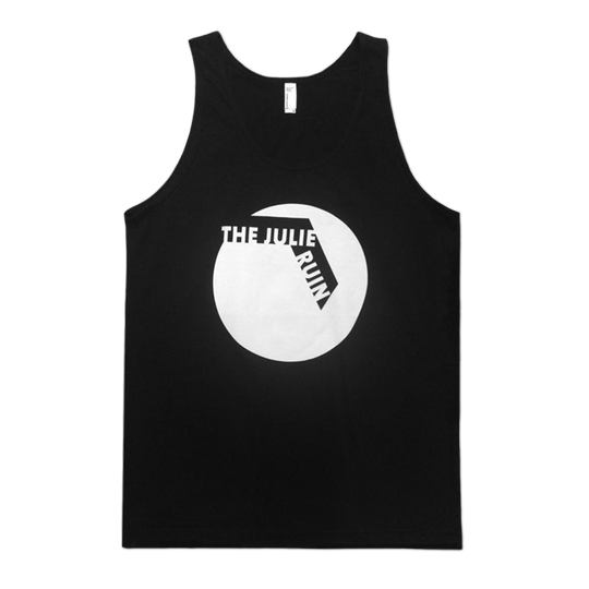 White Circle on Black Tank