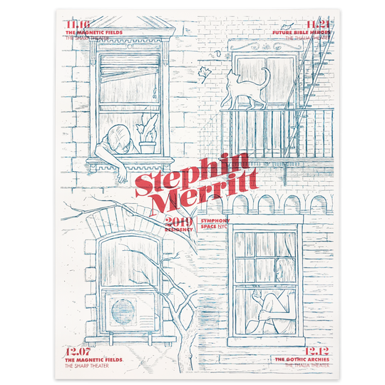 Symphony Space Residency 2019 Tour Poster