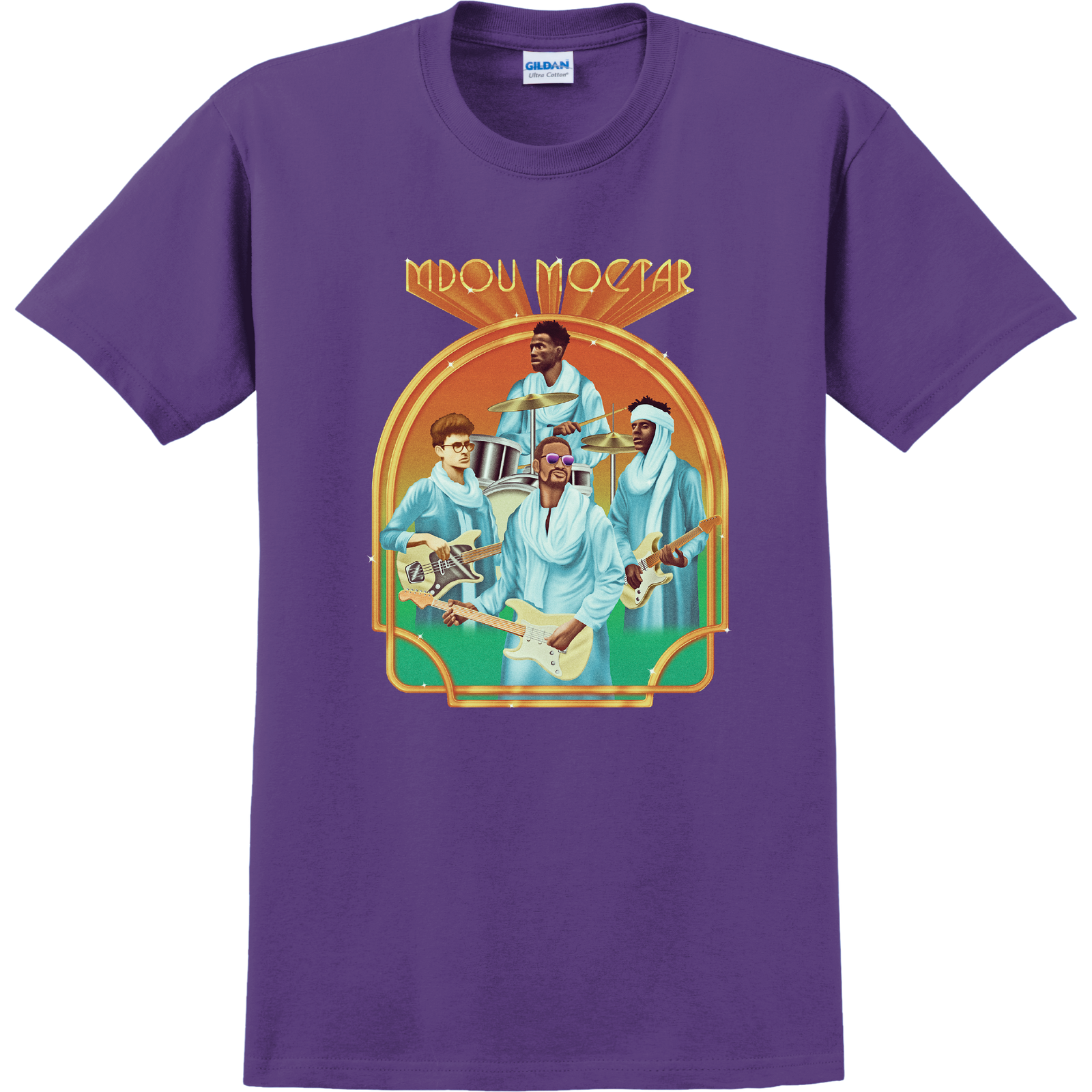 Band [PURPLE] T-shirt – Kung Fu Merch