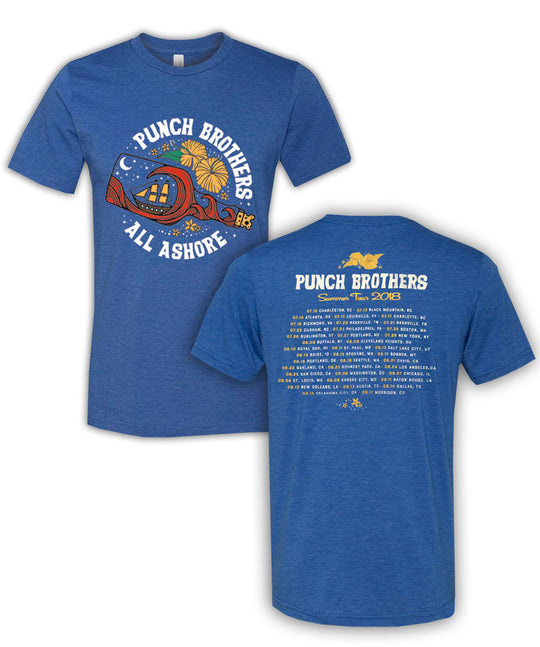 All Ashore w- Tour Dates T-shirt
