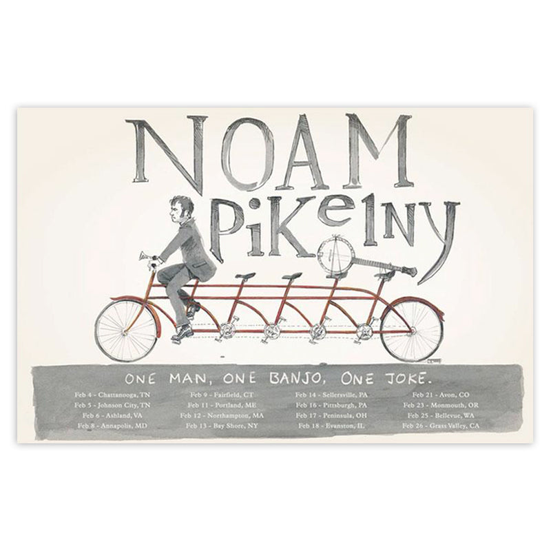 Noam Pikelny February '16 Tour Poster