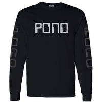 Pond Metallic Logo L-S T-shirt
