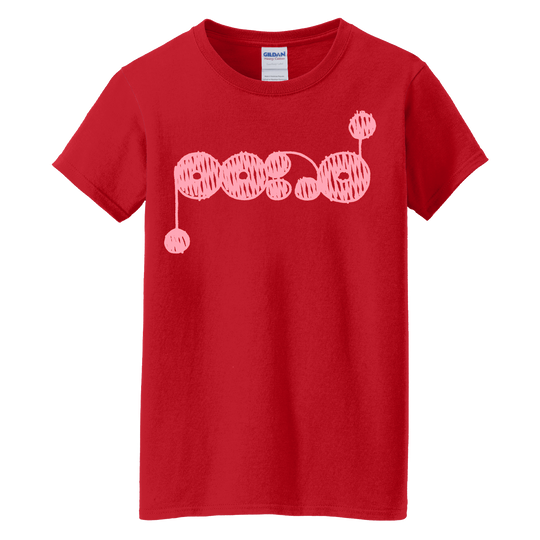 Women's Pink Logo [RED] T-shirt