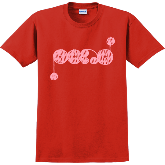 Pink Logo [RED] T-shirt
