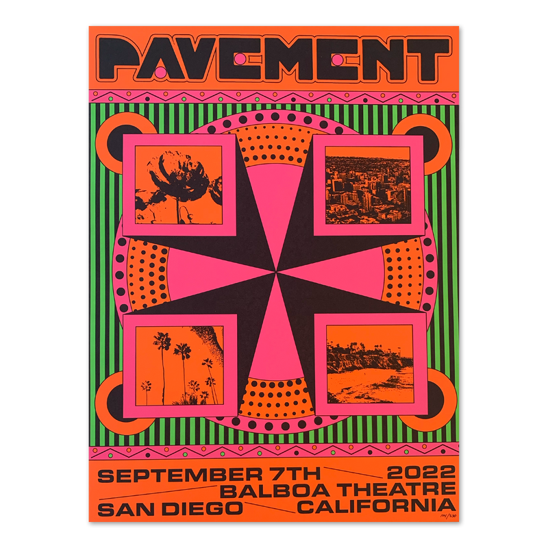 Balboa Theatre [9-7-22, San Diego, CA] Poster