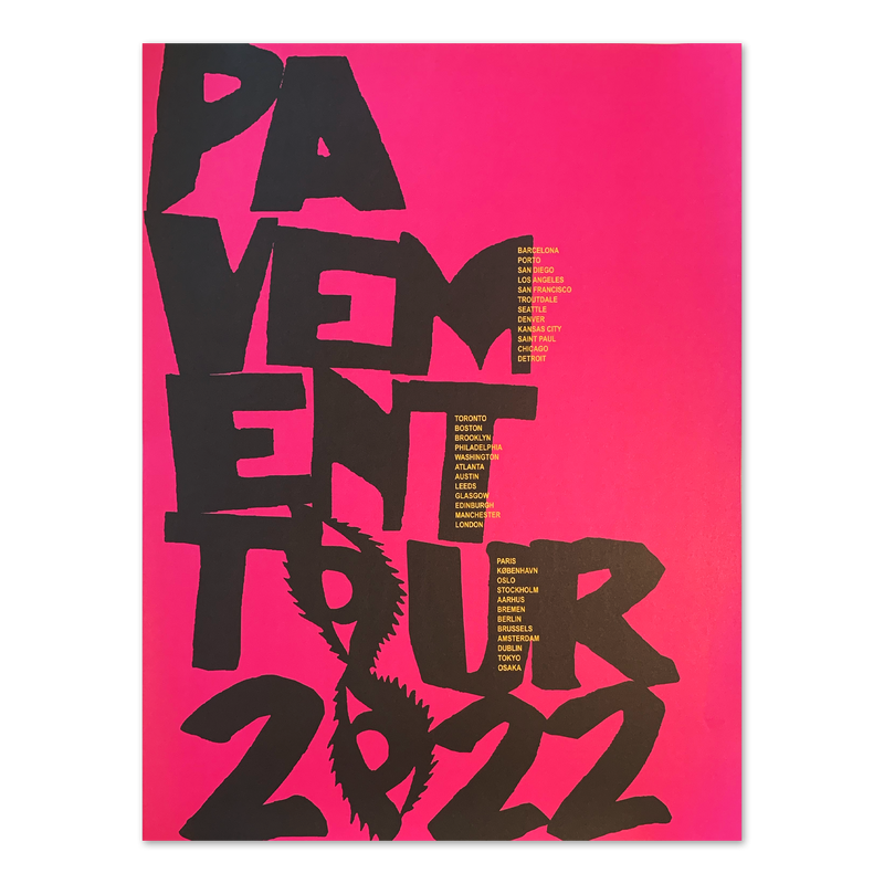 Pink 2022 Tour Poster