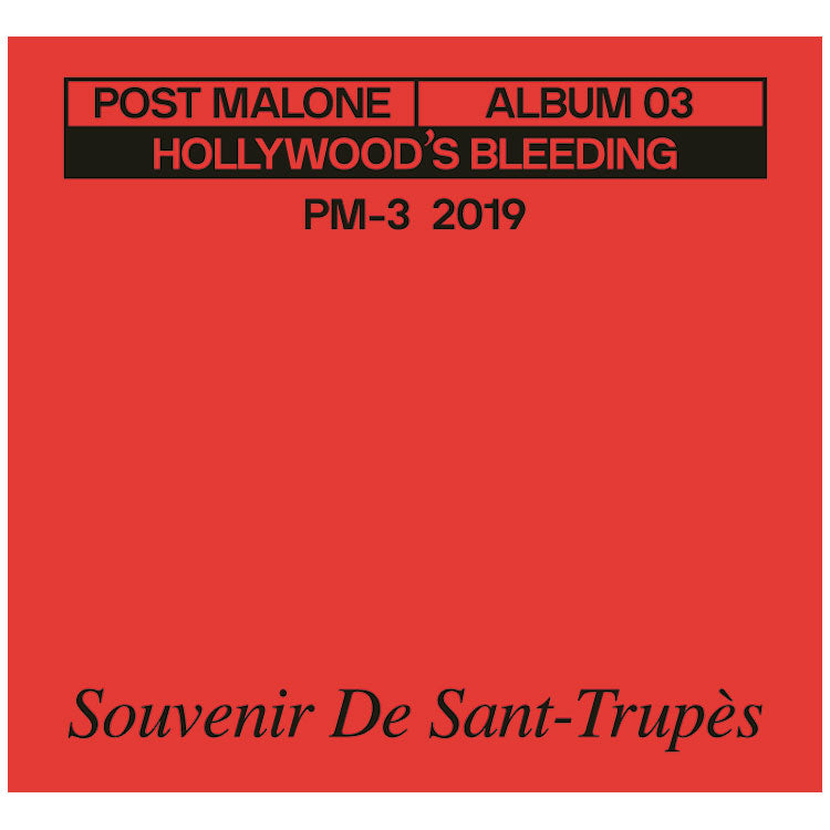 Post Malone Saint-Tropez 3" RSD3 Single