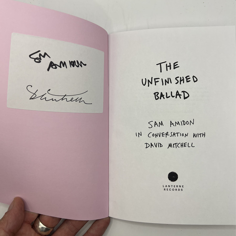 The Unfinished Ballad of Sam Amidon AUTOGRAPHED