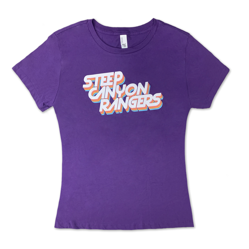 Women's Retro Logo [PURPLE] T-shirt