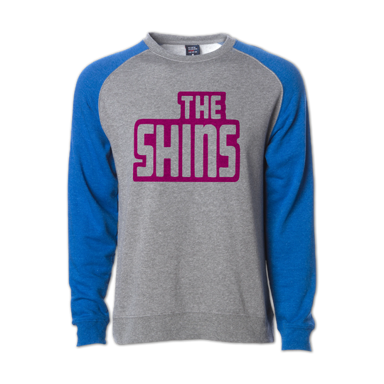 Logo Contrast Raglan Crewneck Sweatshirt