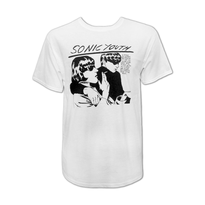 Sonic Youth White Goo T-shirt