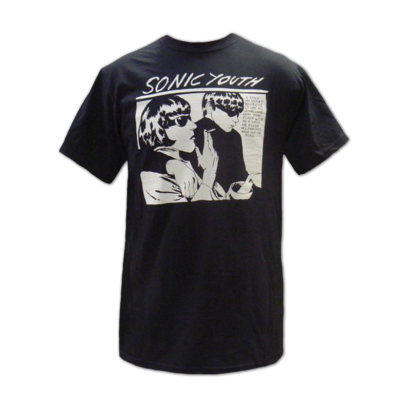 GO GO 7188 Gogogogo Album Cover T-Shirt Black