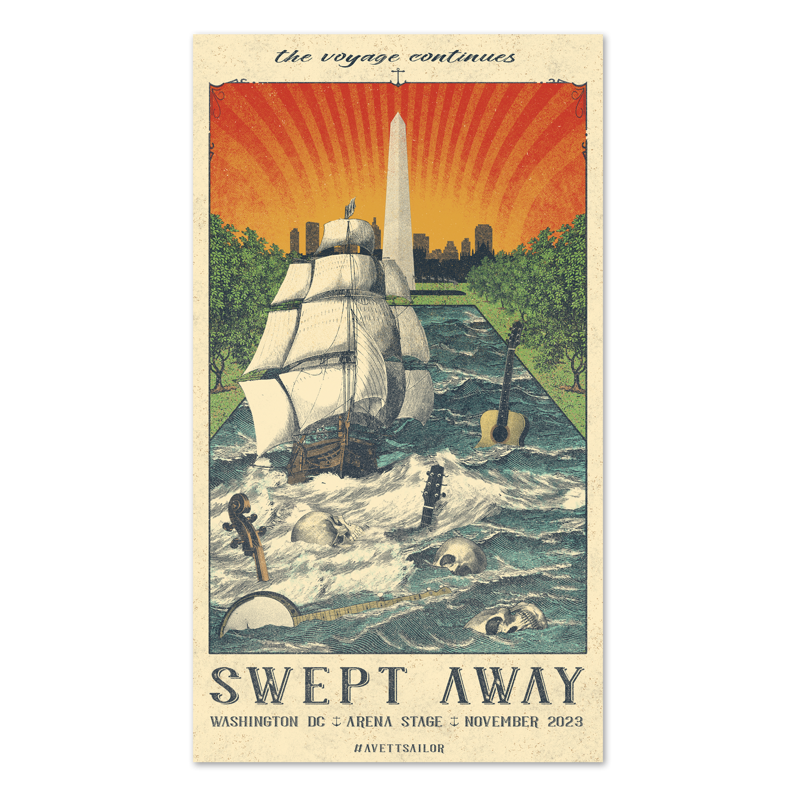 The Avett Brothers’ SWEPT AWAY musical at Arena Stage