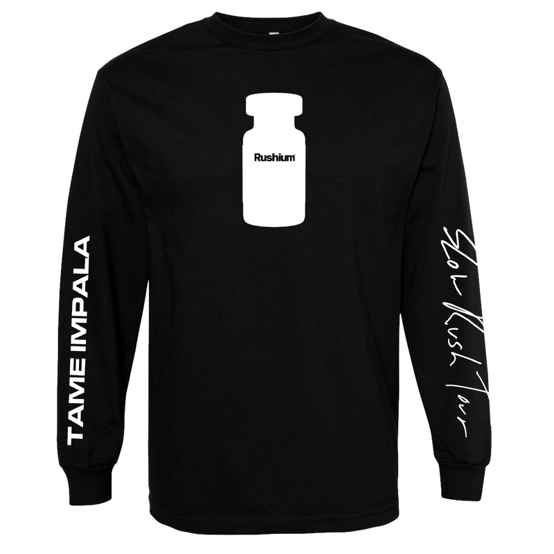 Rushium Bottle L/S [BLACK] T-shirt
