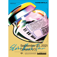 Ball Arena 9-20-21 Denver, CO Poster