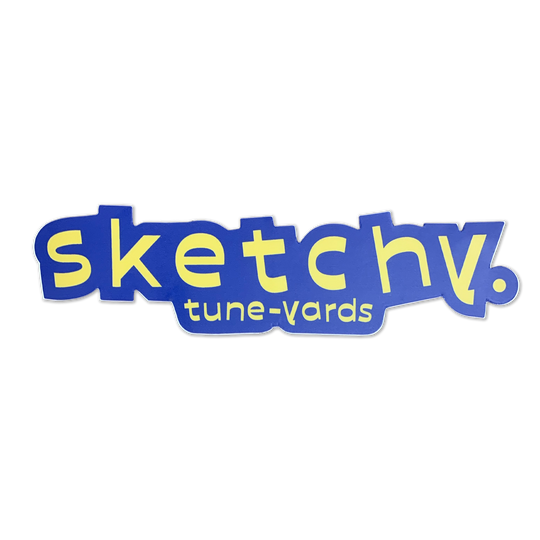 sketchy. Sticker