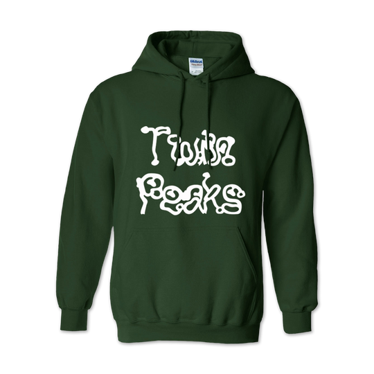 Abstract Logo Pullover Hoodie