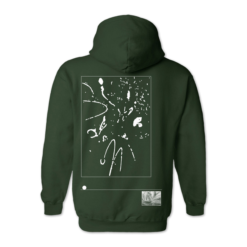 Abstract Logo Pullover Hoodie