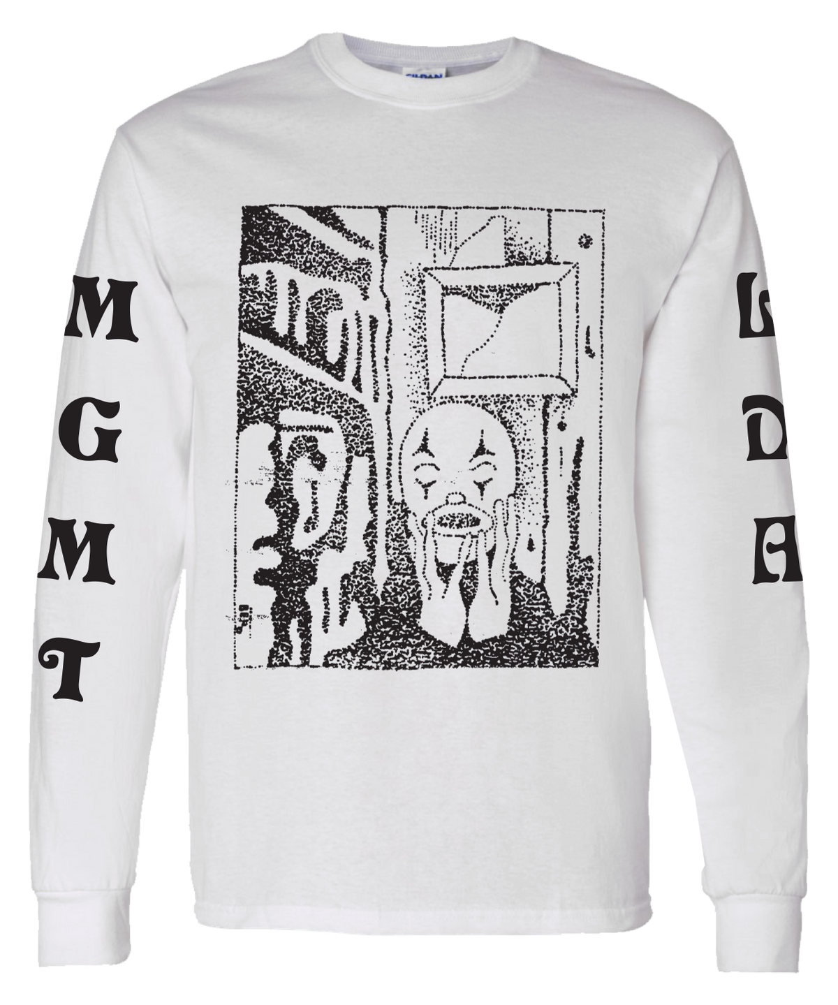 MGMT Little Dark Age [WHITE] L/S T-shirt – Kung Fu Merch