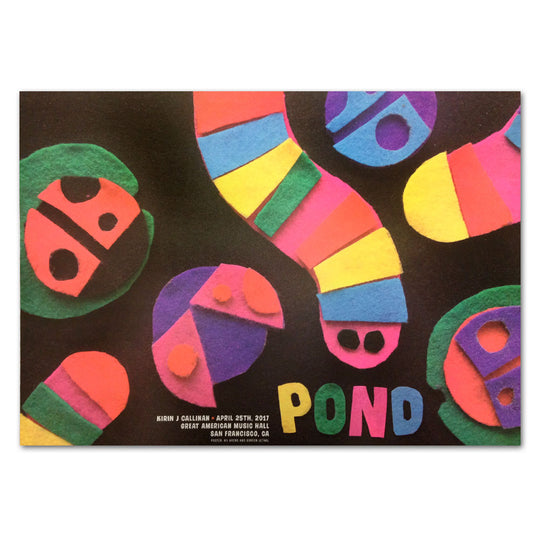 Pond Grand American Music Hall Poster [4/25/17 SF, CA]