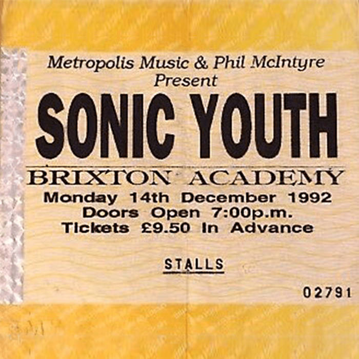 Live at the Brixton Academy 1992 Digital Download
