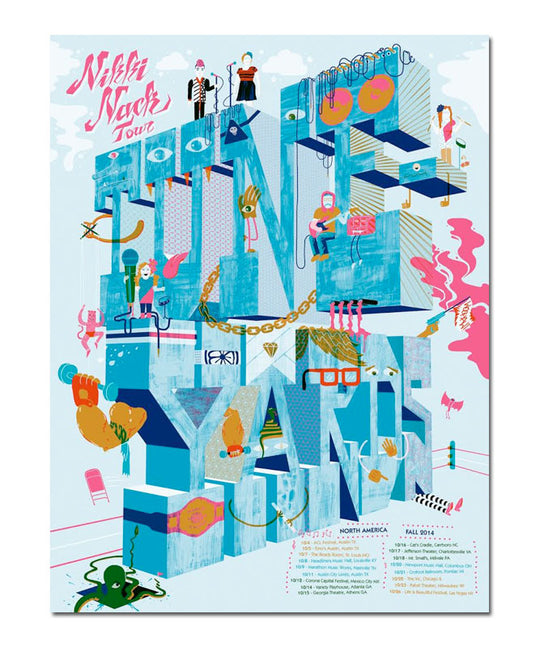 North American Fall 2014 Tour Poster