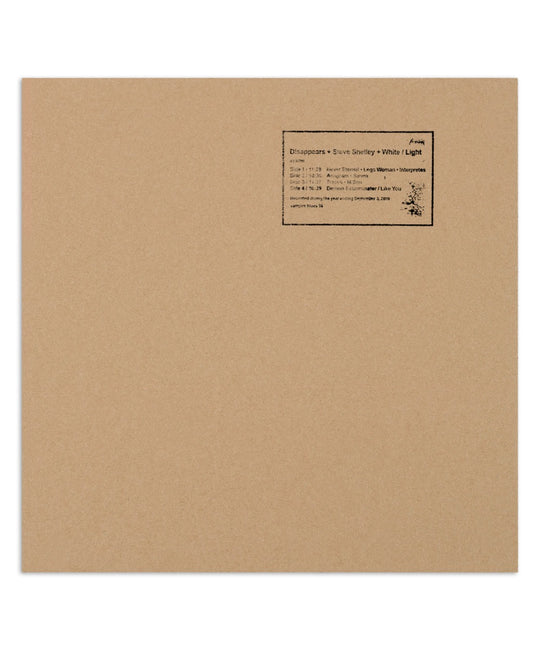 Disappears + Steve Shelley + White/Light